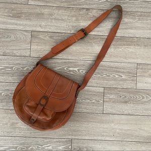 Real Leather Crossbody